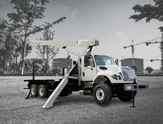 Grúa montada sobre camión National Crane 500E04