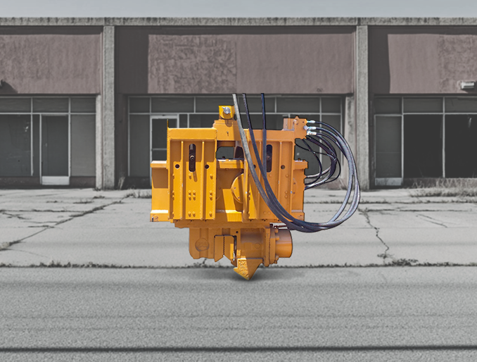 Extractor montado sobre excavadora Ape 64X