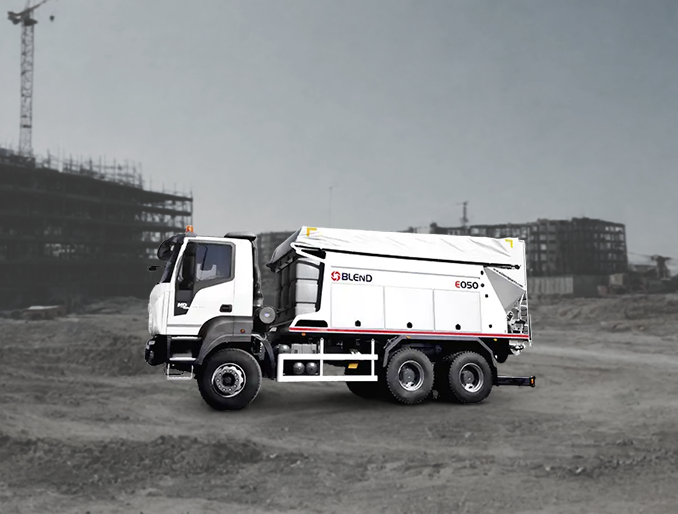 Planta de concreto móvil Blend E050