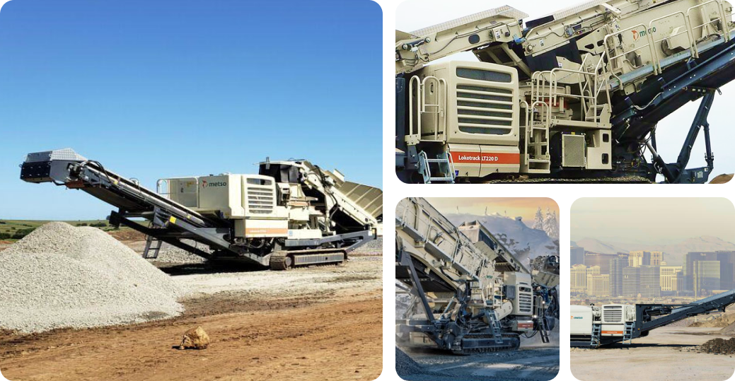 Equipos de trituración portátiles