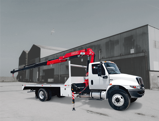Grúa Articulada sobre Camión Fassi F155