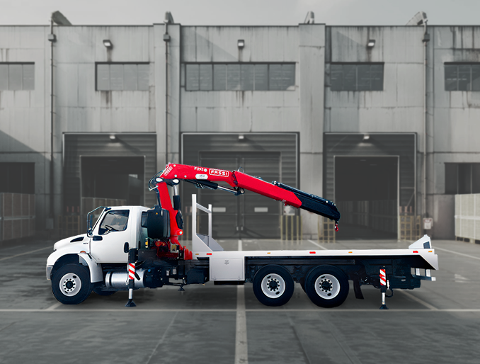 Grúa Articulada sobre Camión Fassi F295