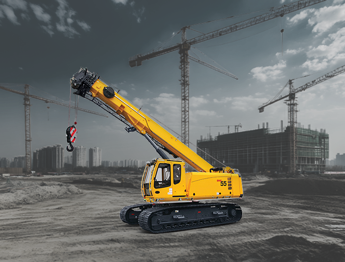 Grúa de oruga telescópica Grove GHC55