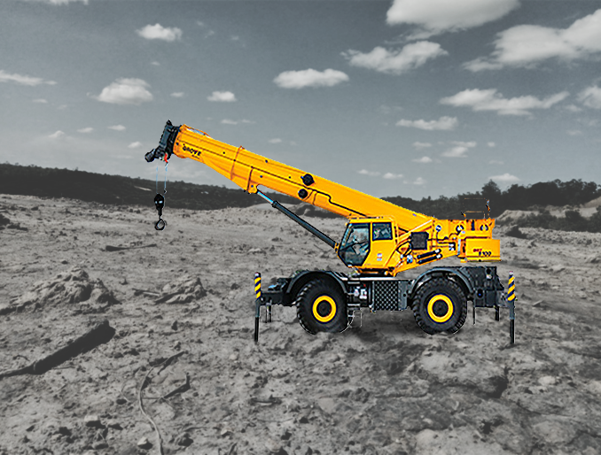 Grúa para terrenos difíciles Grove GRT8100