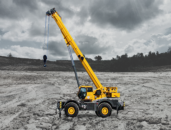 Grúa para terrenos difíciles Grove GRT880