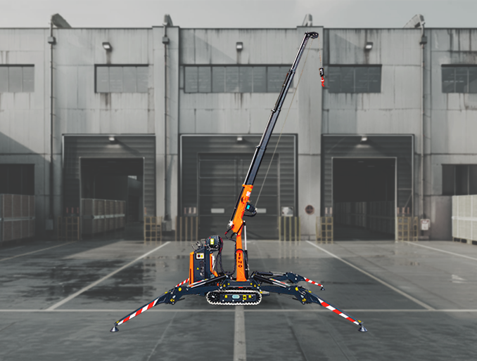 Grúa articulada sobre orugas Jekko JF40 CP