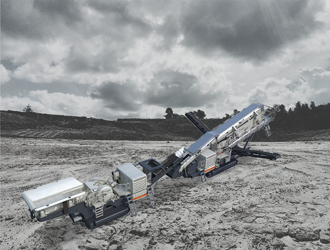 Trituradora de mandíbula móvil Metso Lokotrack® LT106