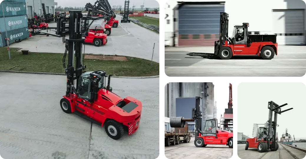 Montacargas de combustión Kalmar para contendores