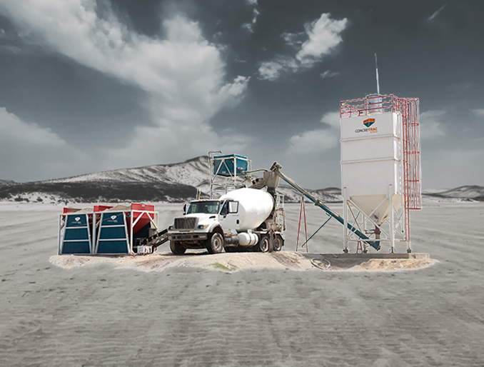 Planta dosificadora de concreto Concretrac PD2T-SB