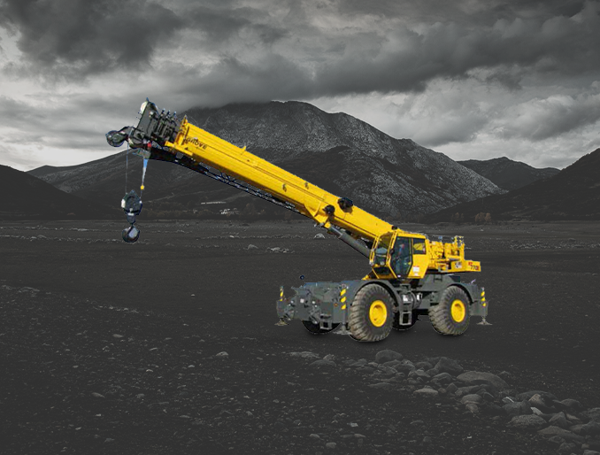 Grúa para terrenos difíciles Grove RT770E