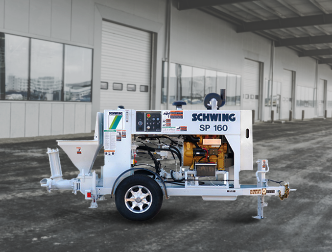 Bomba de concreto Schwing-stetter SP 160Bomba de concreto Schwing-stetter SP 160