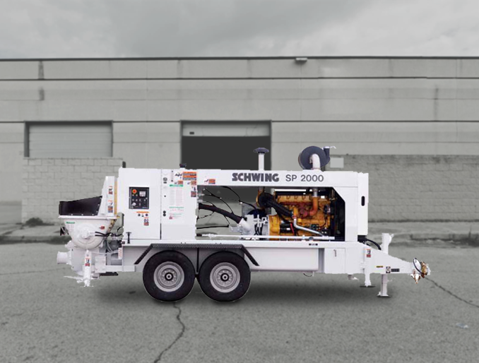 Bomba de concreto Schwing-stetter SP 2000