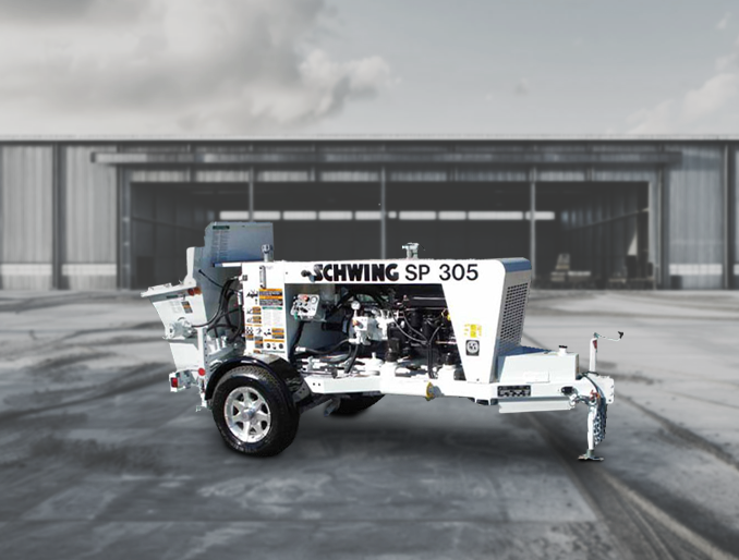 Bomba de concreto Schwing-stetter SP 305