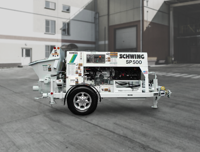 Bomba de concreto Schwing-stetter SP 500