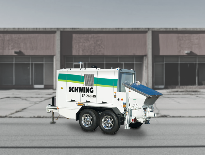 Bomba de concreto Schwing-stetter SP 750-15