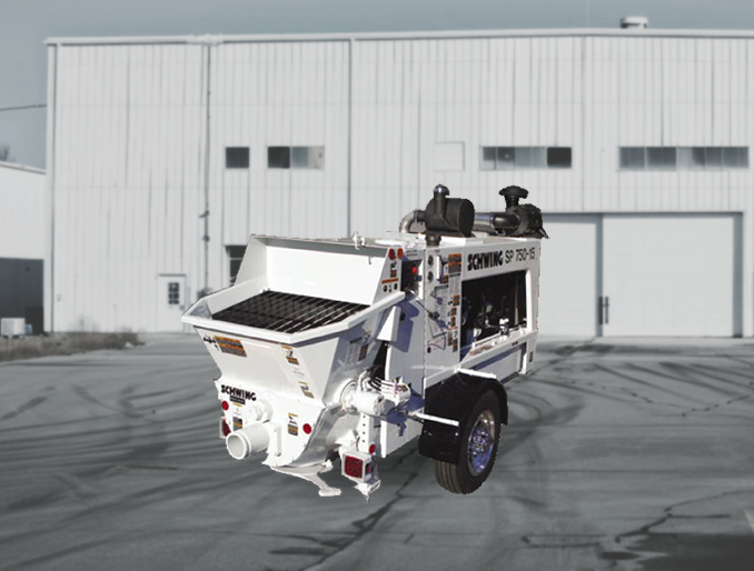 Bomba de concreto Schwing-stetter SP 750-18