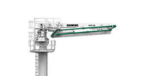 Plumas distribuidoras de concreto Schwing Stetter SPB 28