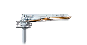 Plumas distribuidoras de concreto Schwing Stetter SPB 37