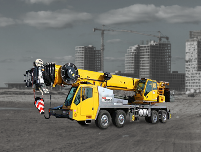 Grúa Hidráulica Montada sobre Camión Grove TMS9000-2