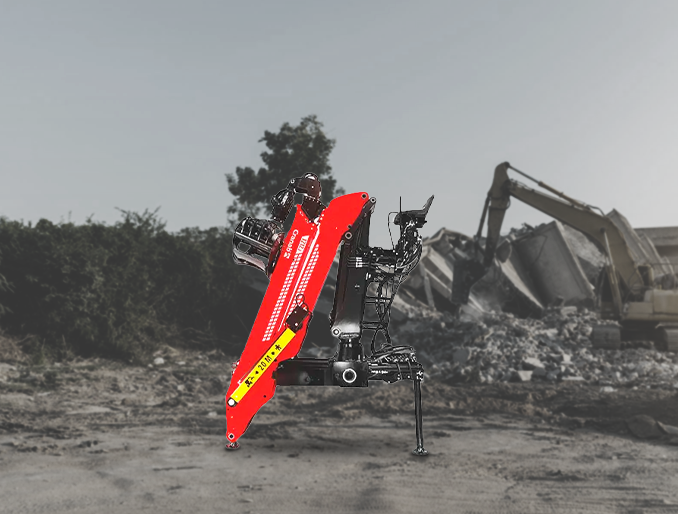 Grúa chatarrera Cranab TZ12.2