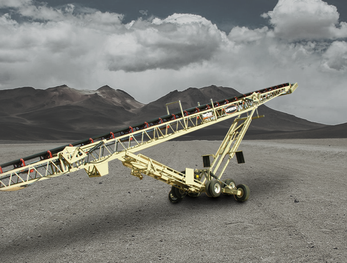 Transportadores telescópicos Telestacker Superior Transportador PowerStacker