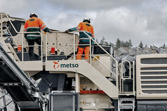 Metso, equipos de trituración 4