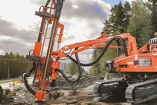 Equipo Sandvik en acción