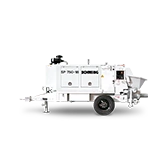 Bomba estacionaria para hormigón marca Schwing